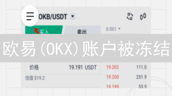 欧易(OKX)账户被冻结？别慌！3招教你快速解冻！